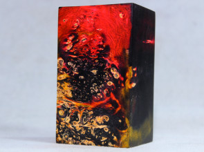 Stabilized Maple Burl Wood Mod Block